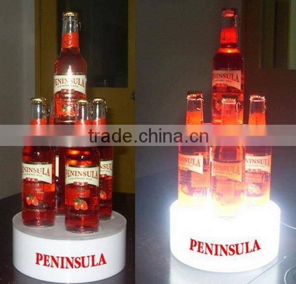 2015 new inventions High transparency acrylic wine displays for bottles