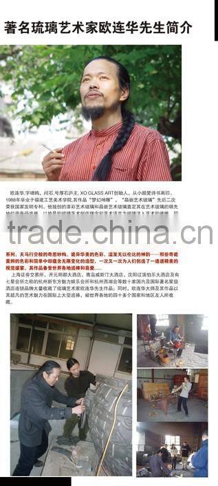 Decoration glass art handcraft lighting chandelier ceiling lighting