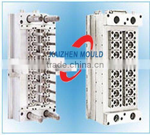 High precision commodity plastic 8 cavities pet preform mold