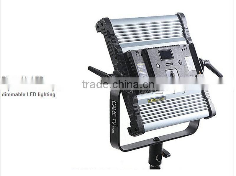 CAME-TV 576D Daylight LED Video Panel light Film Studio light kits (4 Piece Set)