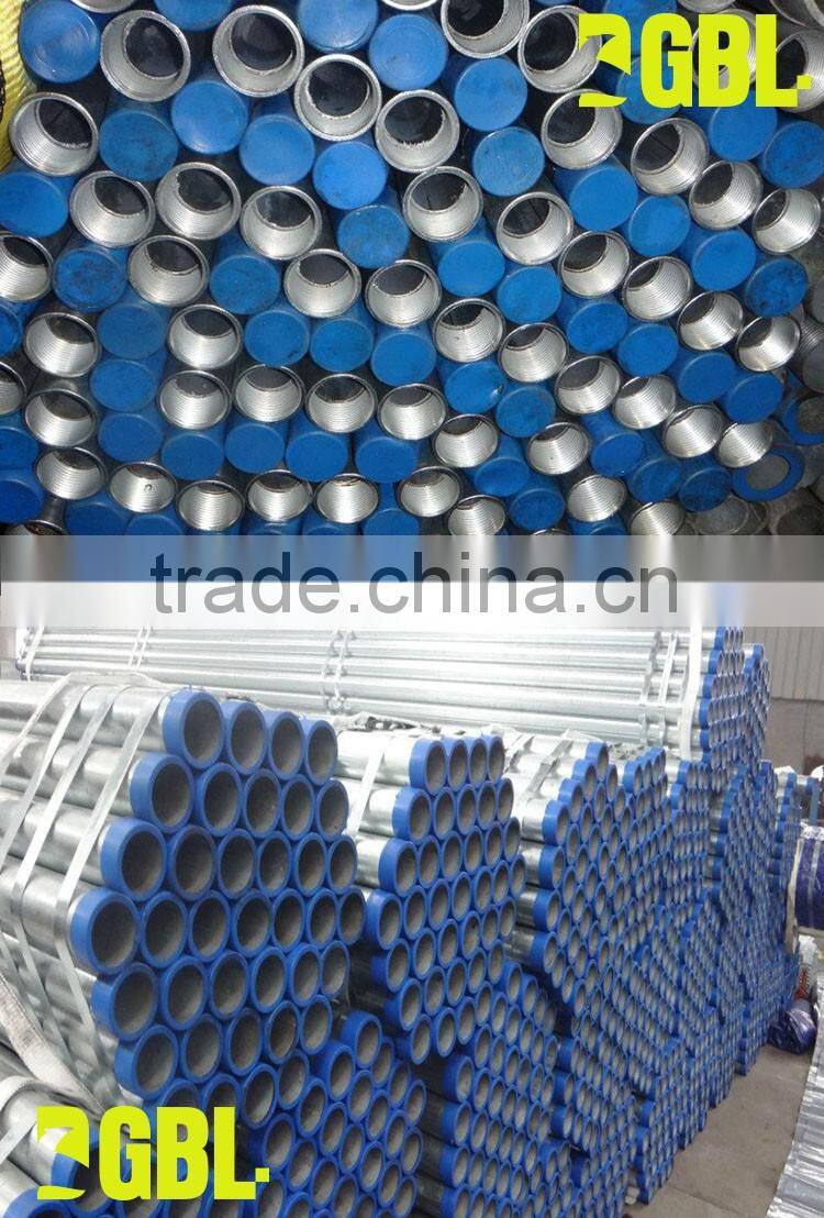new 2016 building materials hollow section galvanised steel conduit pipe
