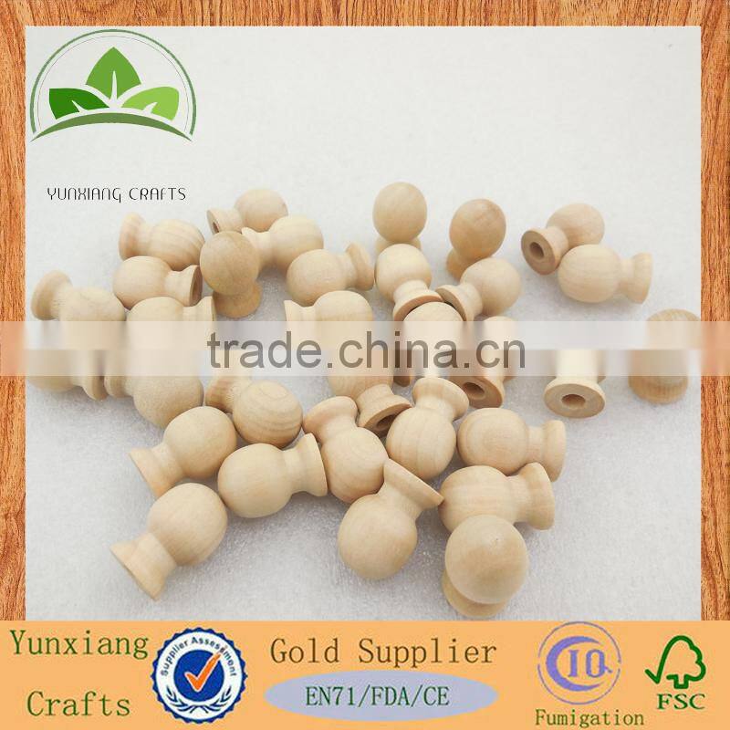 wooden drawer knob / wooden knob handle / wooden cabinet knob