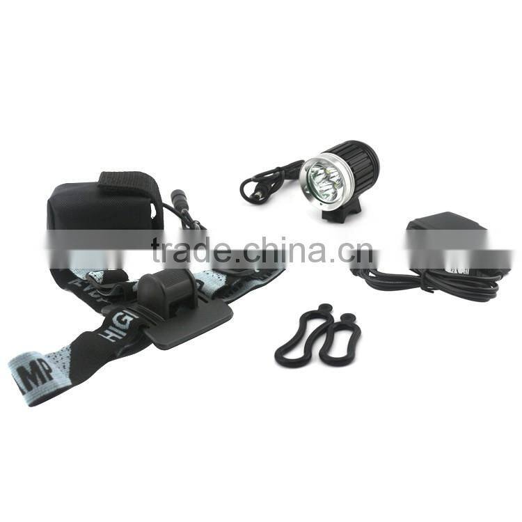 4000LM LED Torch Front Bike Light Headlight+Charger