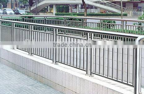 stair stainless steel railings .bridge/public place railings.
