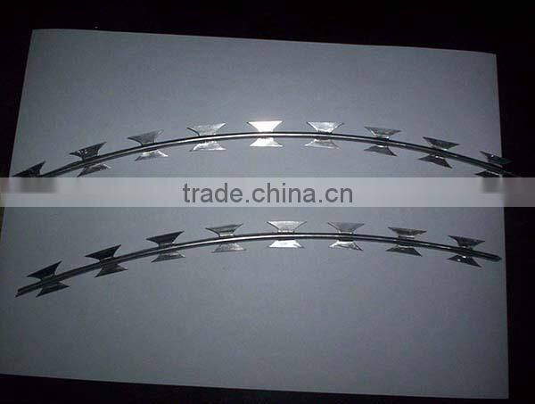 2020 best selling ! electro galvanized hot-dipped galvanized barbed wire fence