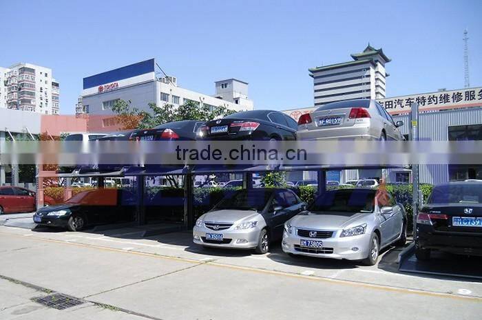 CE certification hydraulic electric two post car parking lift for sale