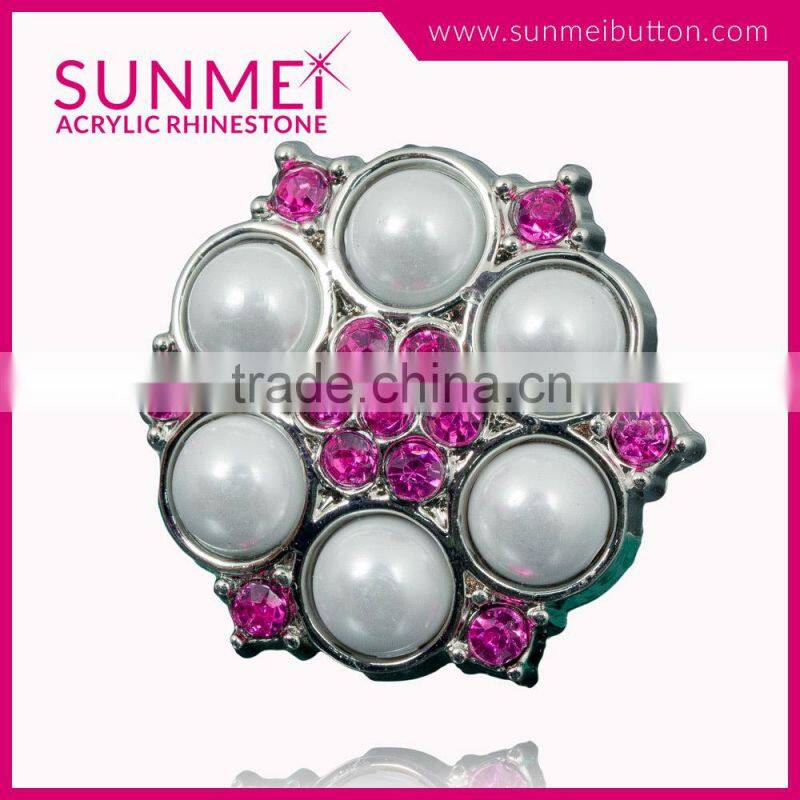 For Sale Shank Style Large Rhinestone Buttons for Hand Craft
