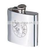 7 oz painting stainless steel hip flask,mini hip flask