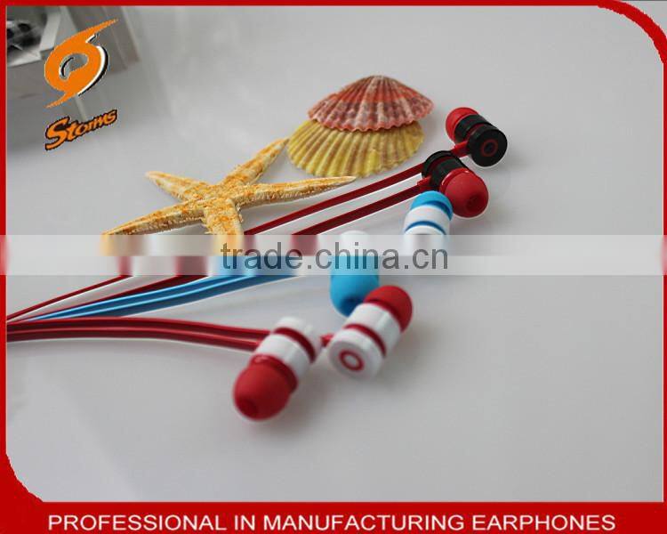 Popular plastic earphone for mobile phone,best new products,made in china.
