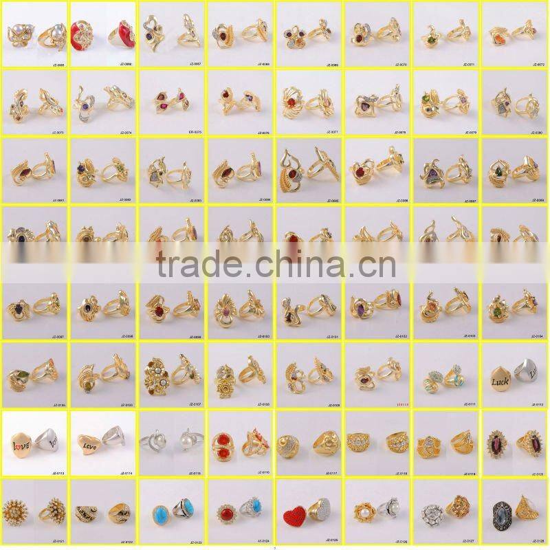 Wholesale preciosa rhinestone earring 24k gold plated beautiful earrings