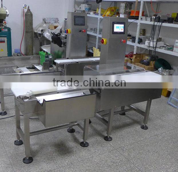 High Speed Check Weigher for online checking and sorting