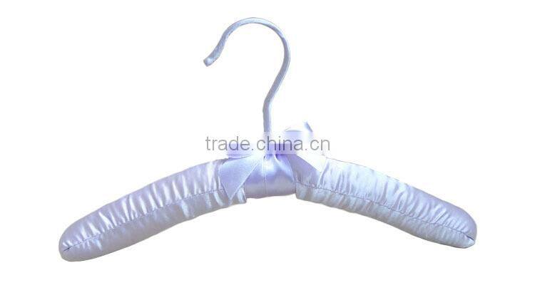 Adjustable Satin Padded Kids Hanger, Bendable Clothes Hangers for Baby