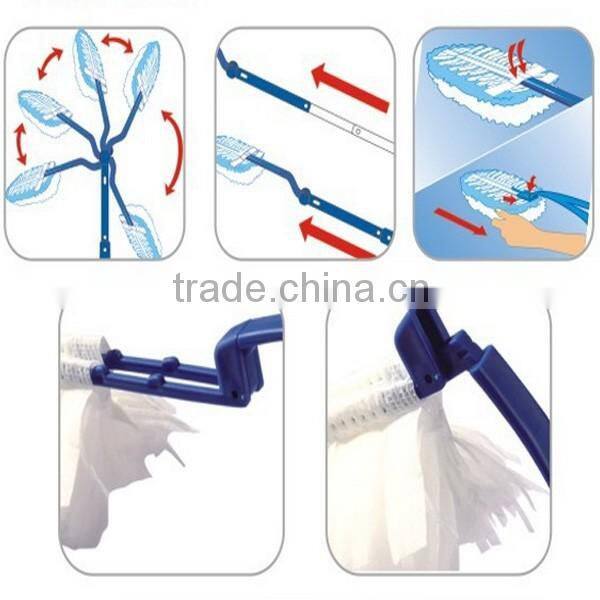 China manufactury OEM wholesale hot sale magic Telescopic rod non-woven duster