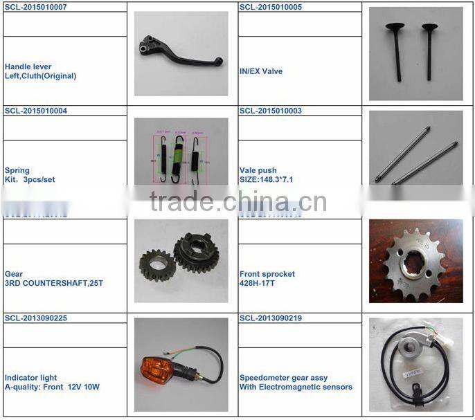 SCL-2012060056 best quality motorcycle speedometer gear assy for TX200 motorcycle parts