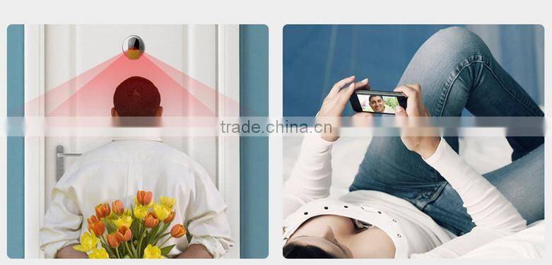 Vsarcam C95 WIFI Doorcam HD 720P CMOS Sensor Wireless Doorbell Two Way Audio/Video/Mobile View IP Indoor Camera