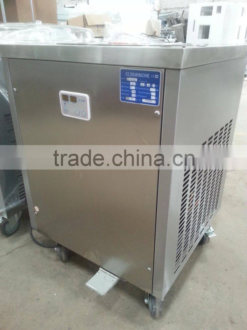Rolly fried ice cream machine for easy to use with CE