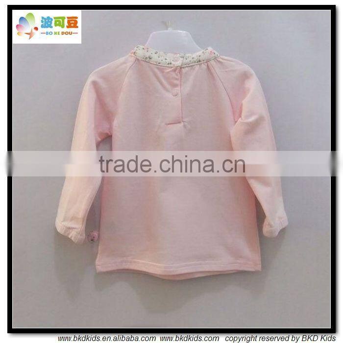 BKD cotton baby girl casual top from China