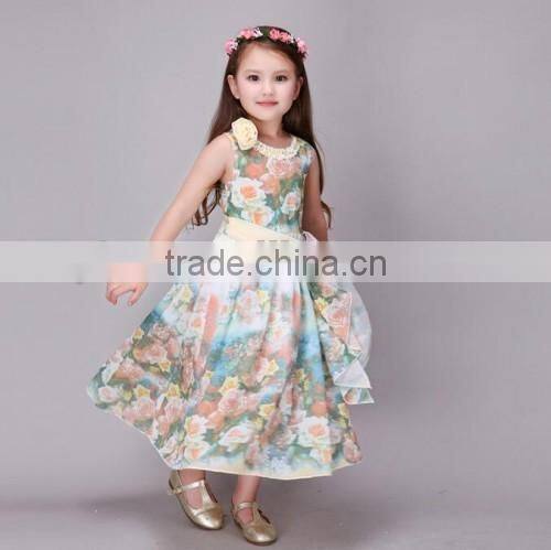 factory direct flower girl dress of 9 years old summer casual baby cheap flower girl dress
