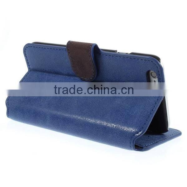 super slim wallet leather case for apple iphone 6 , for apple iphone 6 case, for iphone 6 plus case slim