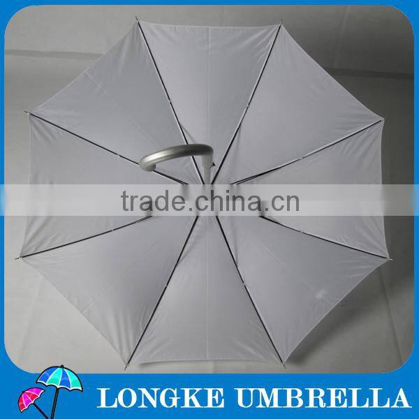 24"soild color Automatic open Straight Umbrella Promotional gift umbrella