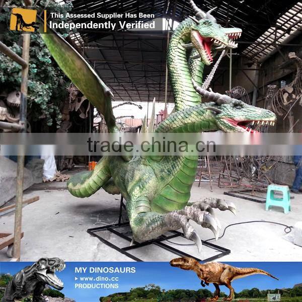 MY Dino-C035 Life-sized animatronic dragon model for outdoor decoration