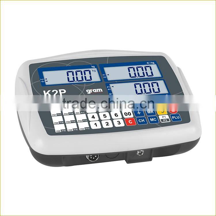 Hot Sales K2P Digital Weighing Scale Indicator with 3 LCD Display