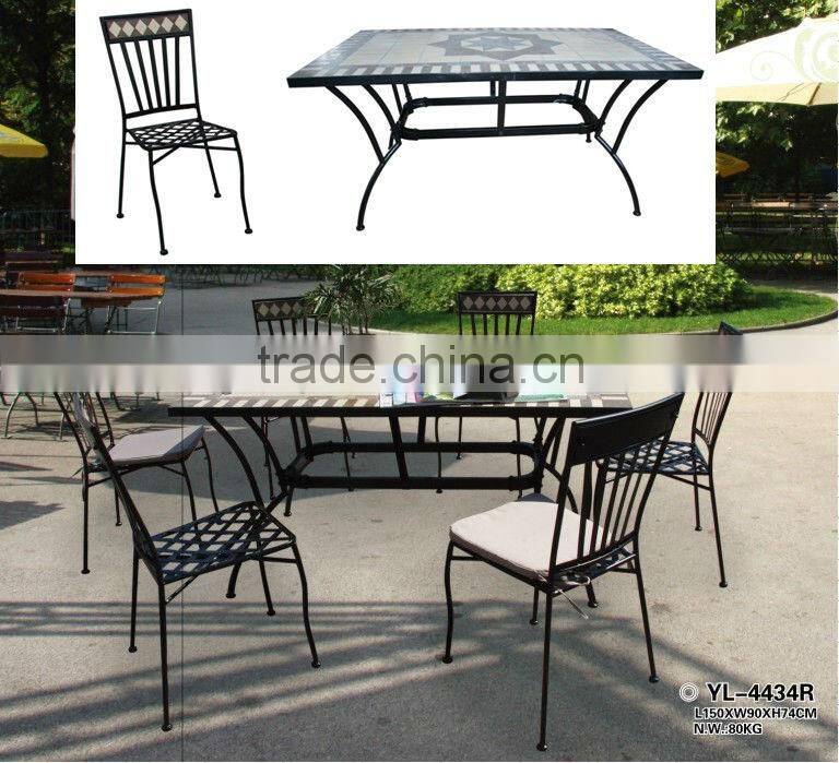 outdoor mosaic furniture