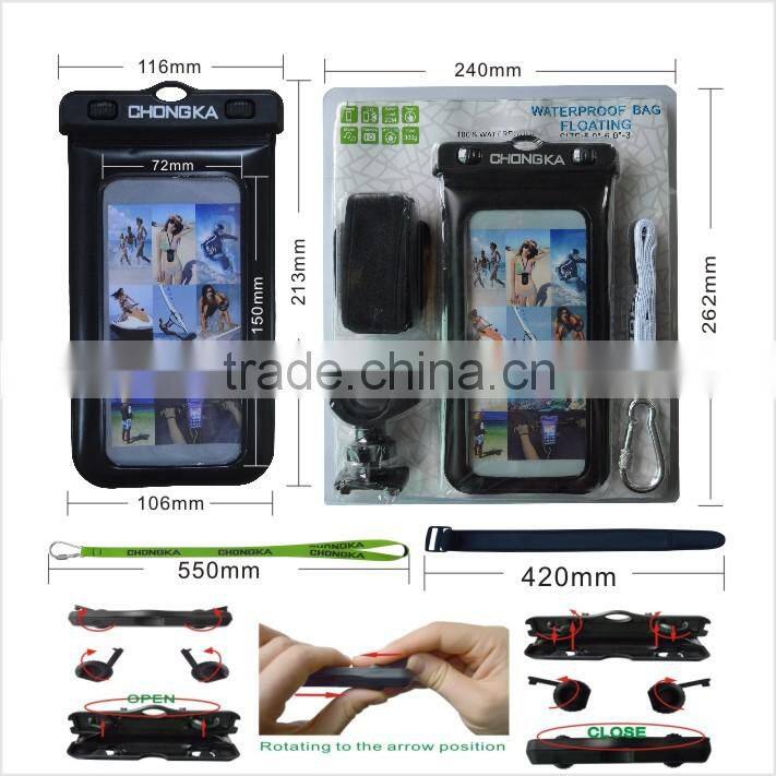 Good quality pvc waterproof cover for iphone 5