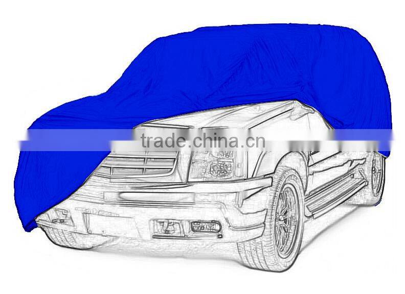 2-sides stretch fabric waterproof car cover