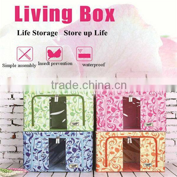 2014 new style home storage box and oxford cloth storage box for clothing