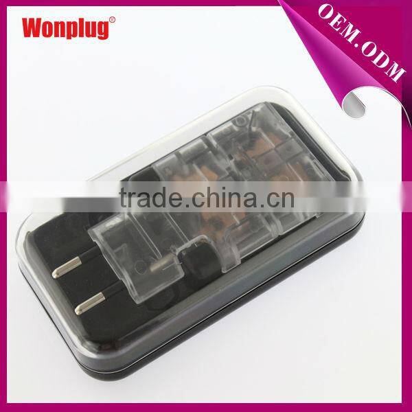 Commercial Residential application well made 10A 250V Amsterdam travel adapter can be used around the world