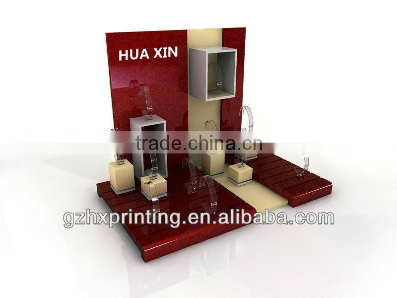 Factory Direct Sell Wood Display for Watch Wooden Watch Display Showcases