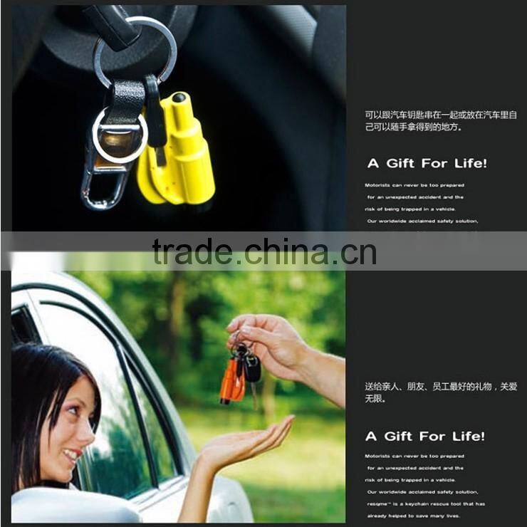 Hot sell mini emergency glass breaker keychain escape tool in car