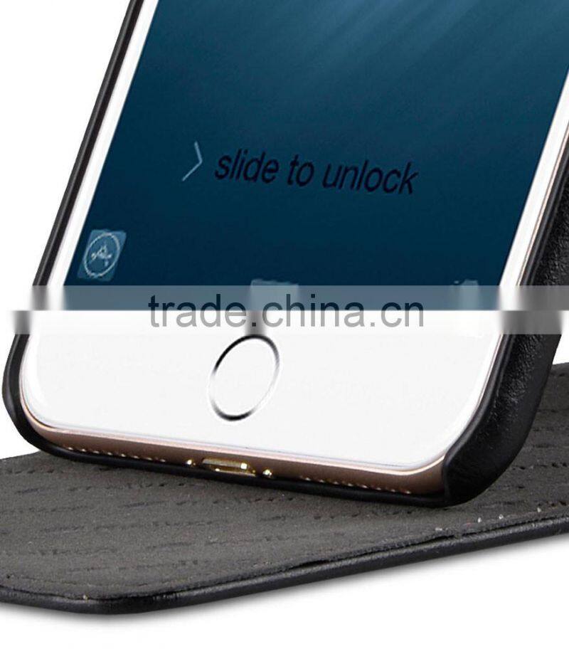 2016 Flip Cover Black Card Slot MOBILE PHONE COVER PU Leather Case for Apple iPhone 7 Plus (5.5")