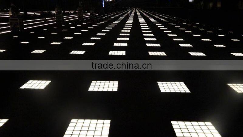 3 year warranty outdoor IP67 stainless steel toughened glass cover led brick wall light