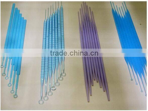 Disposable laboratory plastic 10ul inoculating loop