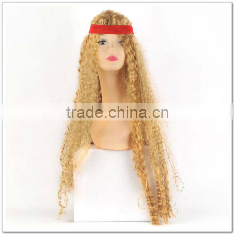 White lace front wig