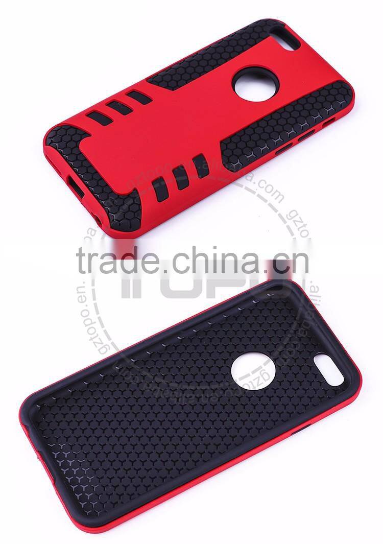 wholesale hot selling China Supply Rocket launcher combo Ultra-thin TPU+PC 2in1 armor cell phone case for iphone 6 6s plus