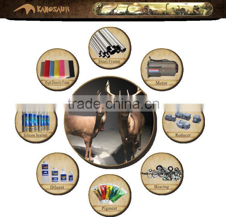 KANO0415 Animal Theme Park Realistic Robotic Polar Bear 3D Model