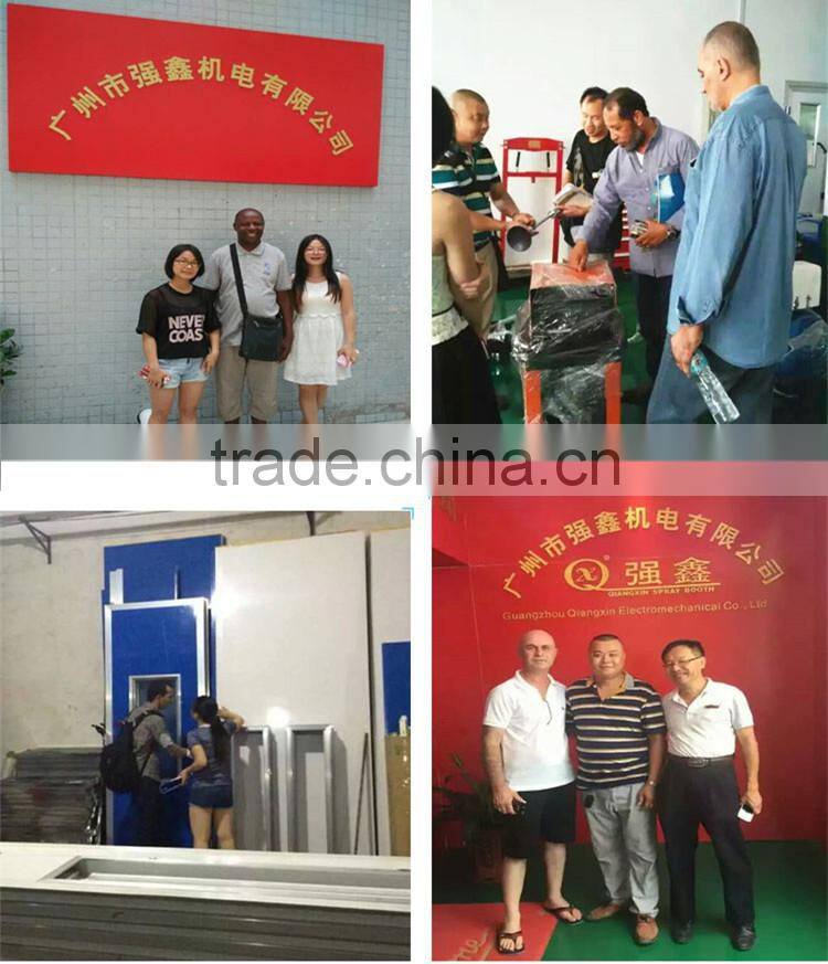 ELECTRIC INFRARED LAMPS BAKING AUTOMOTIVE PAINT SPRAY BOOTH FOR SALE