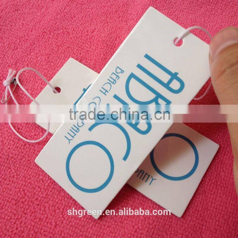 cardboard paper hangtag,beautiful printing swing tag
