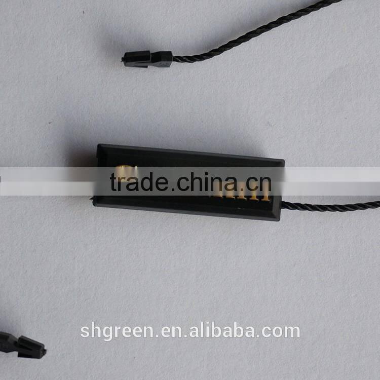 High quality auto-locked plastic string tag for jewelry