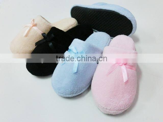 Lady animal 2016 new designs terry winter indoor memory slippers