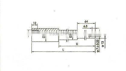 HUIKUI Thermowells rtd thermoucouple Protecting tube