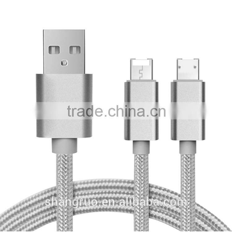 Competitive price oem multi-color customized charging micro usb data cable
