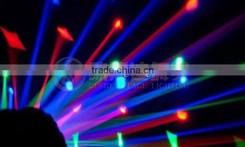 2016 Hot selling LED double butterfly stage light/LED butterfly light GS-064