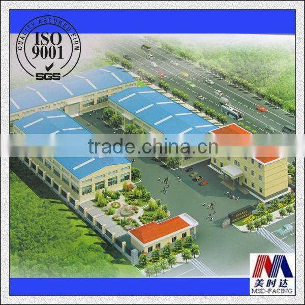 Metallized PET FILM LAMINATED WITH SCRIM POLYPROPYLENE BUILDING MATERIALS