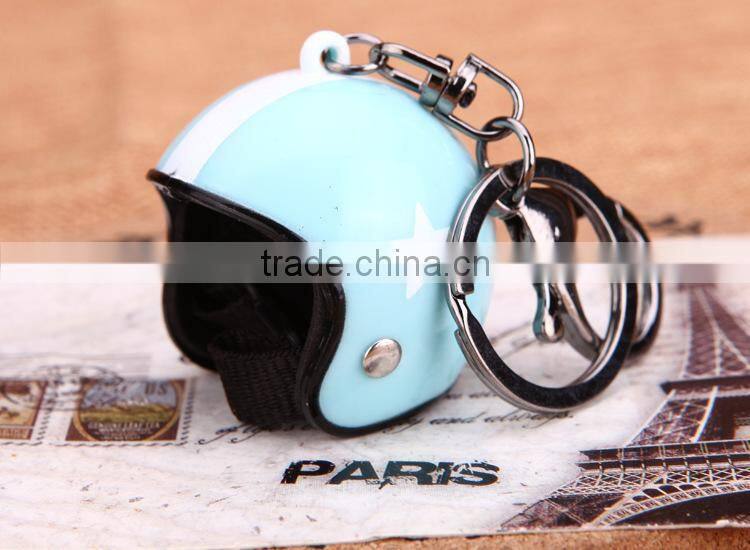 Hot sale motorcycle custom keychain metal custom keychain helmet keychain
