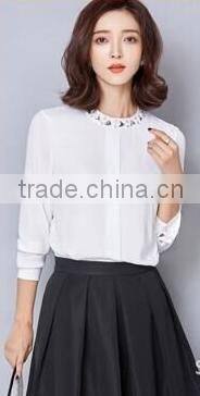 2016 new fashion 100d polyester spandex fabric/4 way stretch fabric for skirt ,dress,garment