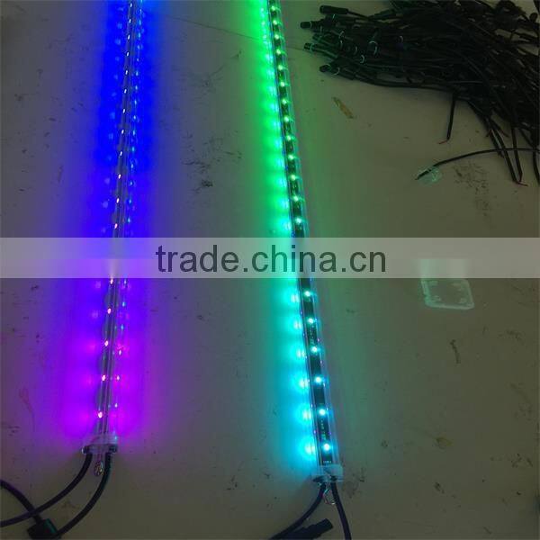 dc12v 360degree viewing angle ucs2903 60led/m full color dmx led meteor light